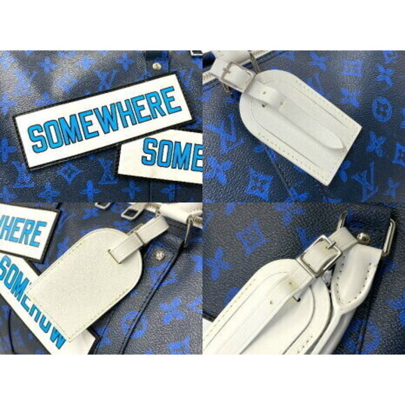 Louis Vuitton Monogram Keepall Bandouliere Boston Bag Virgil - Picture 4 of 8